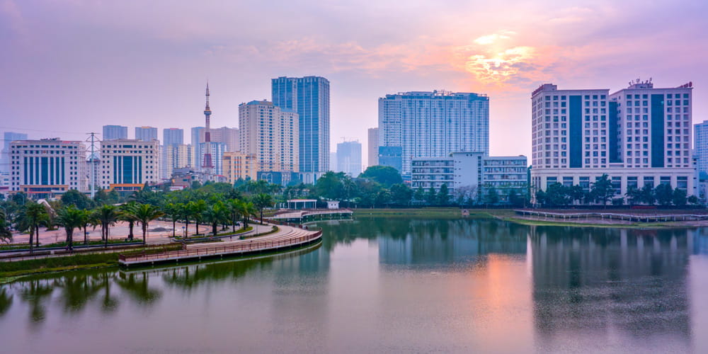 MHD Trung Văn View Công viên Phùng Khoang