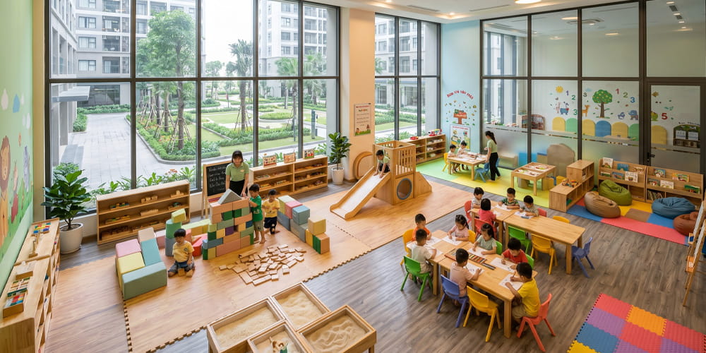 Nhà trẻ - Trường mầm non 2
